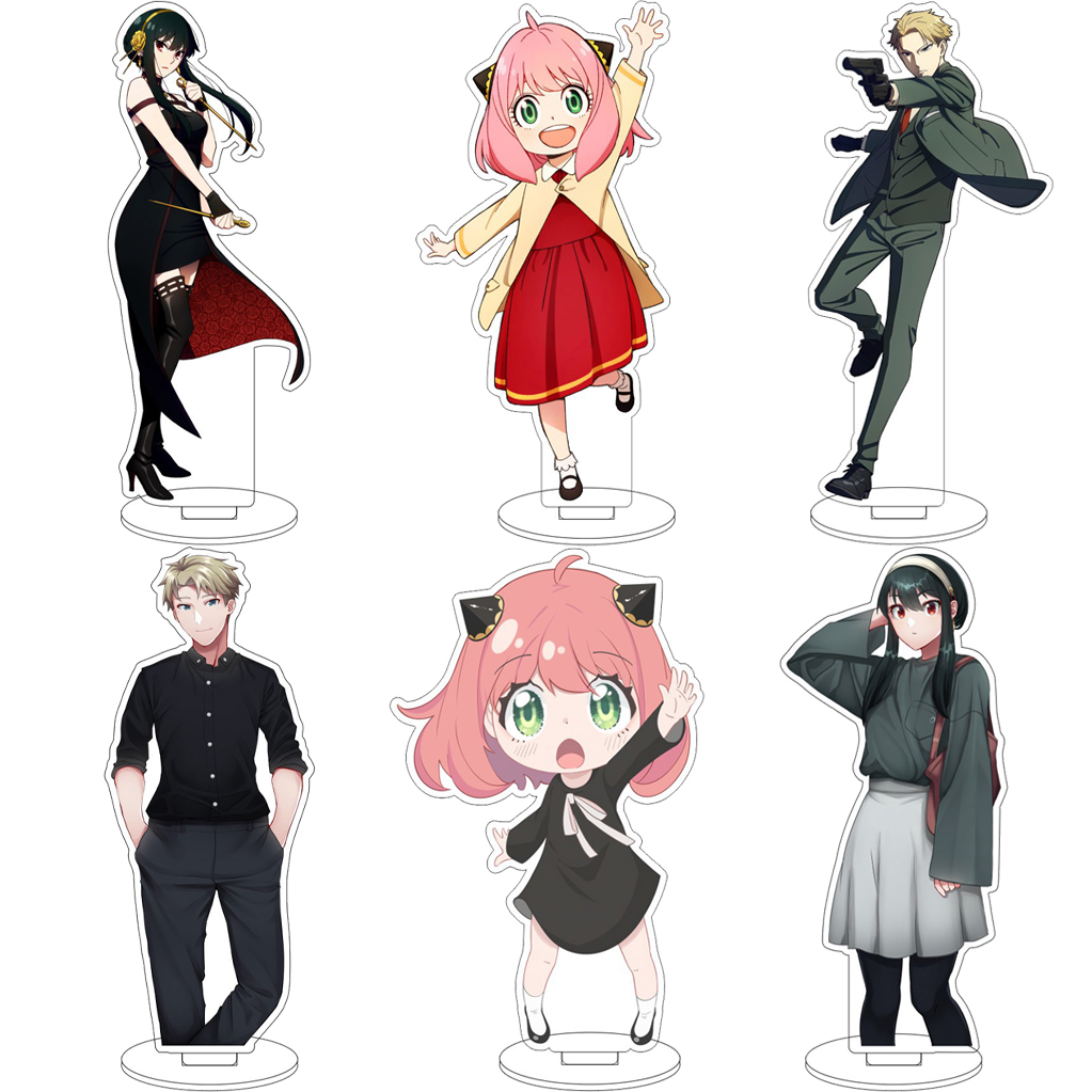 Figma Stand Set - Statuetta in Acrilico Anime SPY×FAMILY da