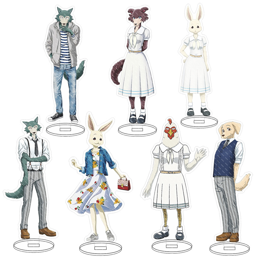 Figma Stand Set - Statuetta in Acrilico Anime BEASTARS da