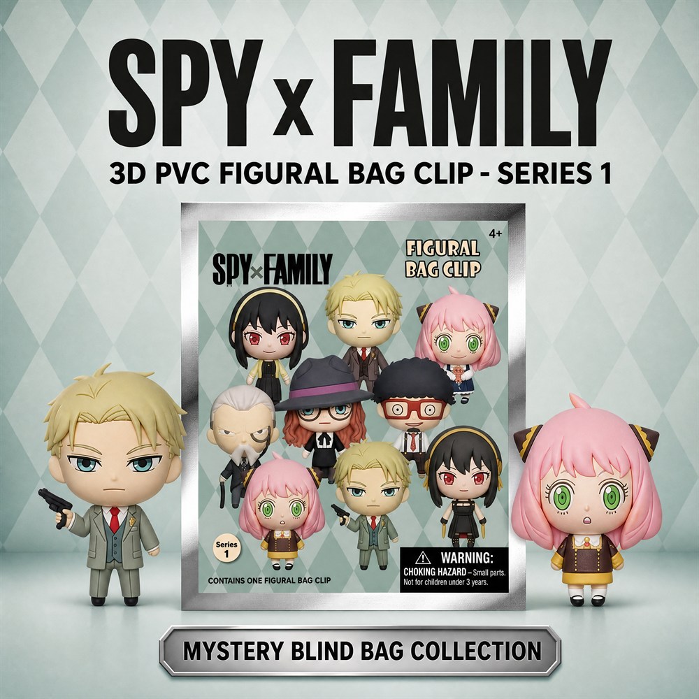 Mystery Box Blind Bag - Portachiavi con Clip per Borsa in