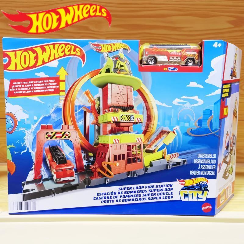 Hot Wheels Car Track Sets - Genuino Hot Wheels HKX41 City Super