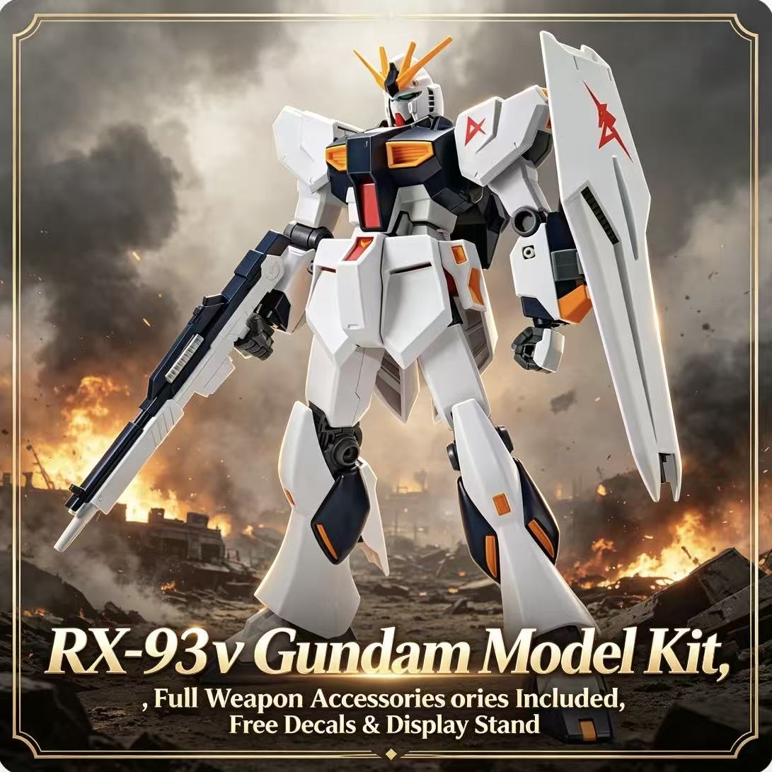 Bandai Model Gundam Hg - 93HG 1/144 Kit Modello Gundam RX-93