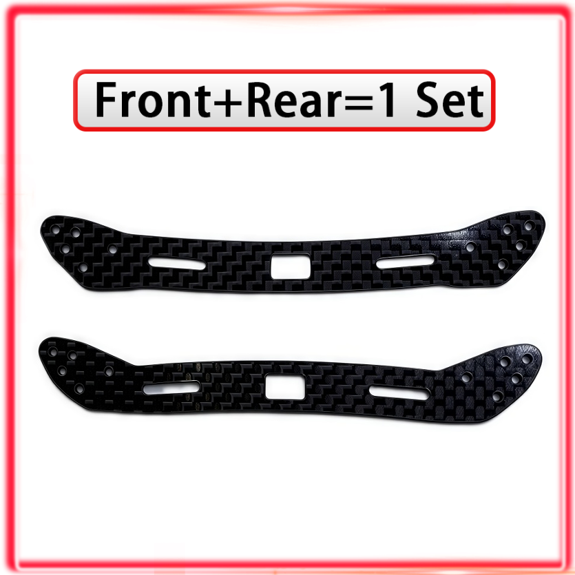 Tamiya Model Mini 4Wd - Auto-Fatto HG Carbonio Anteriore/Posteriore Multiroller Impostazione
