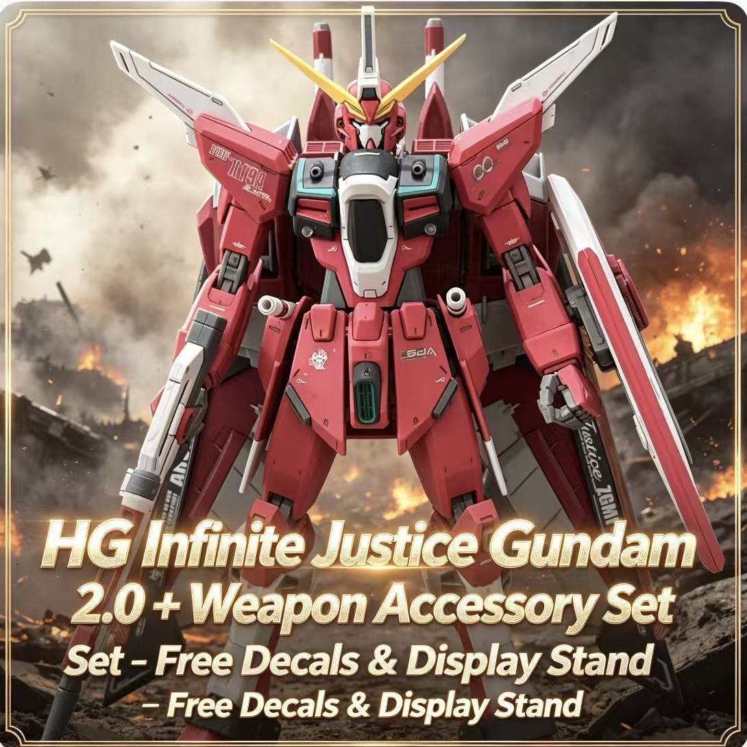 231 HG 1/144 Infinite Justice  - Bandai Model Gundam Hg recensione e prezzo