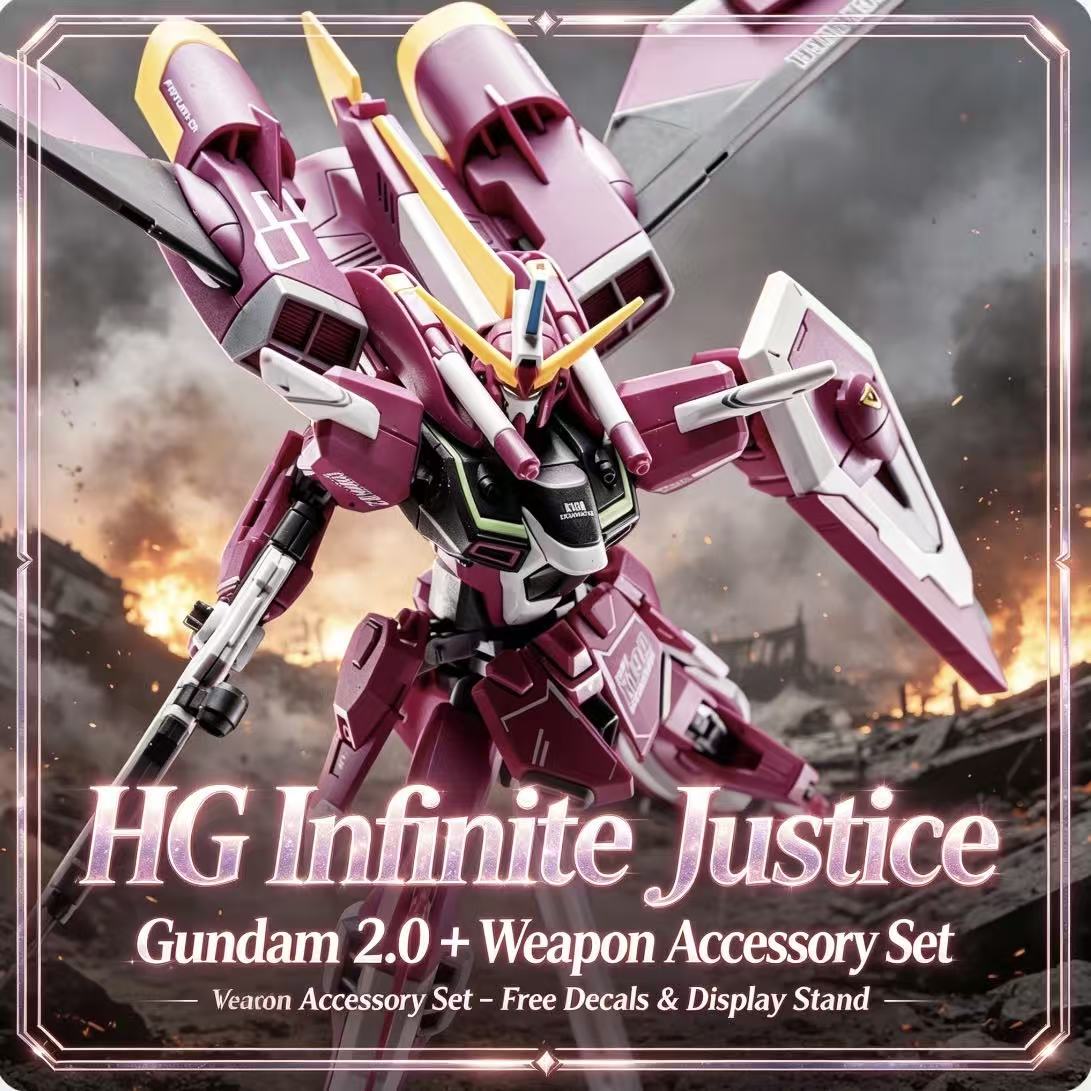 231 HG 1/144 Infinite Justice  - Bandai Model Gundam Hg recensione e prezzo