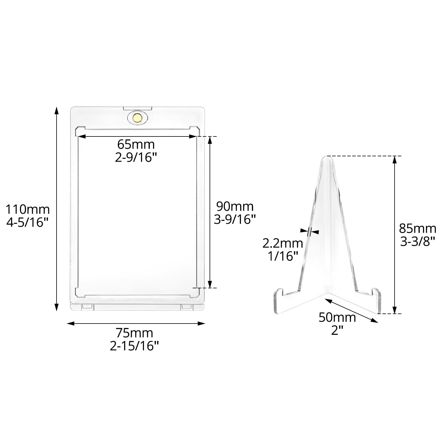 Set di vetrine porta carte mag - Card Penny Sleeve recensione e prezzo