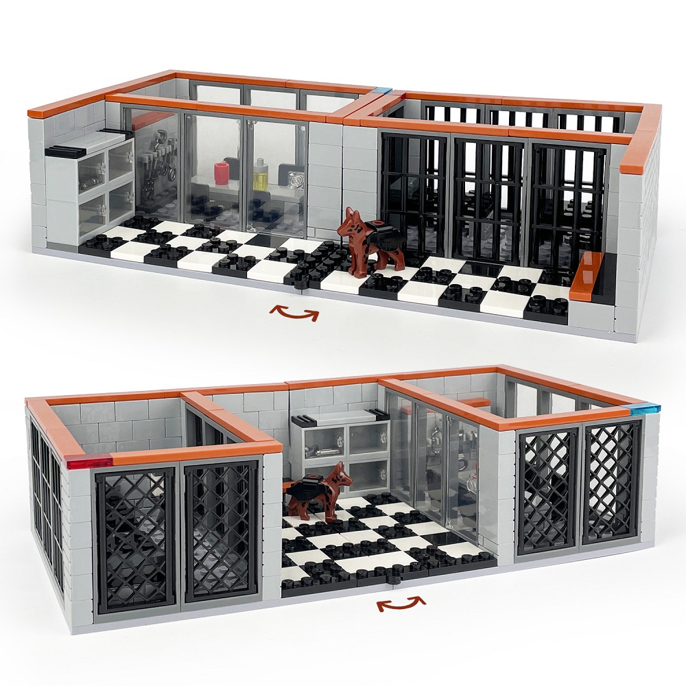 302PCS Prison City Stazione di - Lego Set Creator recensione e prezzo