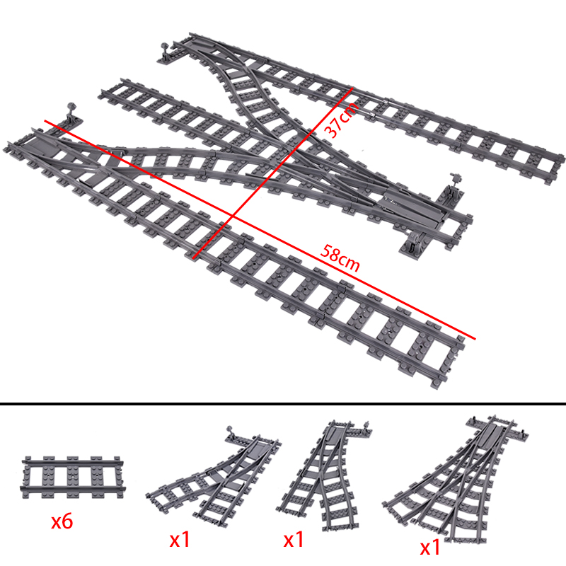 Set di binari ferroviari MOC C - Lego Set Creator recensione e prezzo
