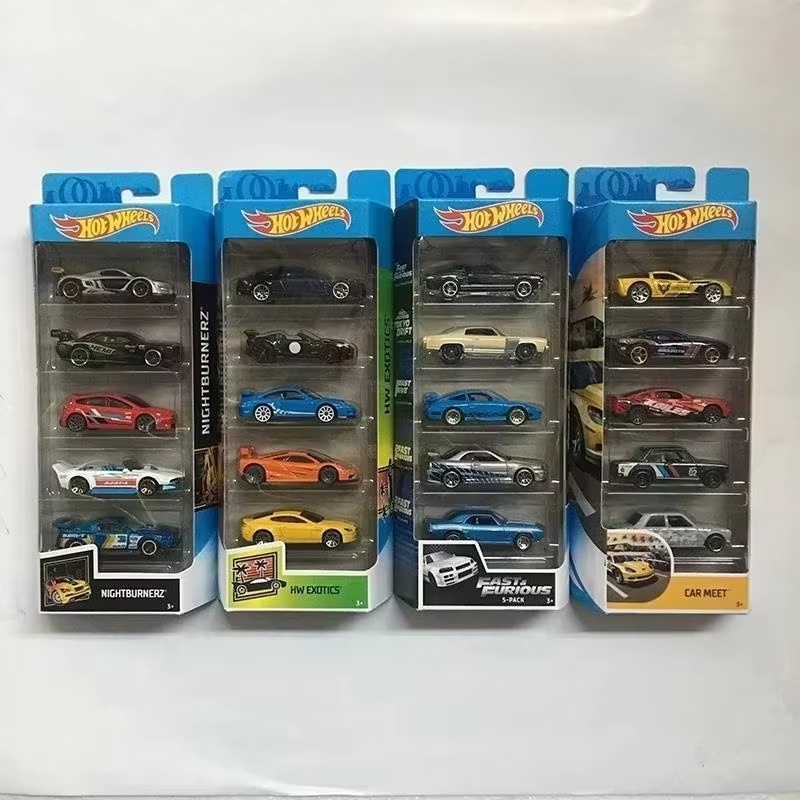 Hot Wheels Five Cars Set 1806  - Hot Wheels Car Track Sets recensione e prezzo