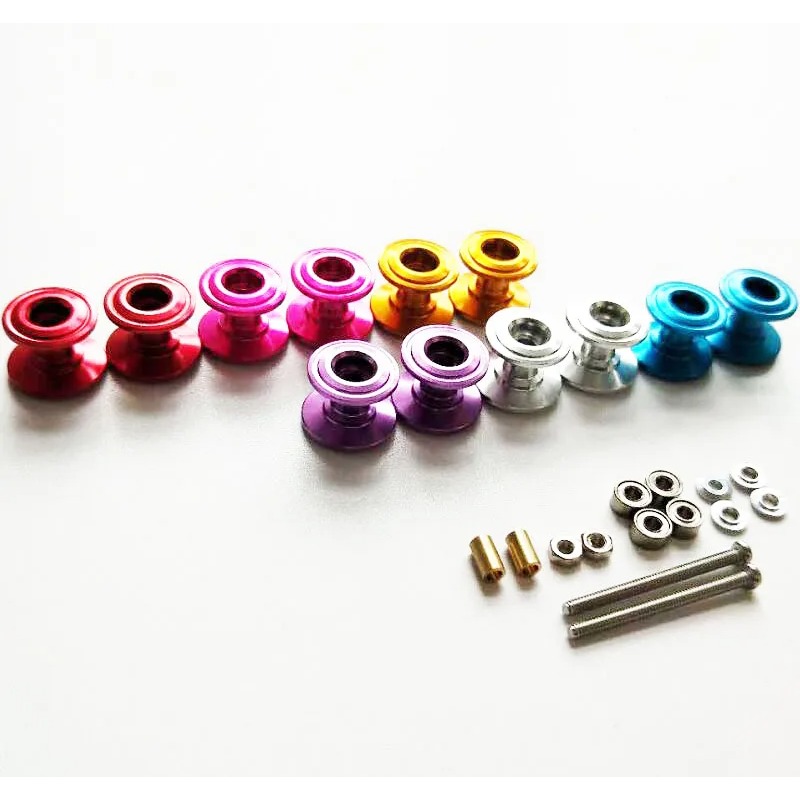 2 pezzi 12-13mm Doppio rullo d - Tamiya Model Mini 4Wd recensione e prezzo